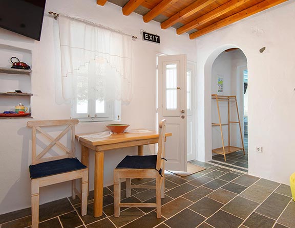 Εσωτερικό διαμερίσματος στο Efthymia apartments